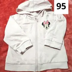 ミニーマウス ピンクパーカー 100cm~