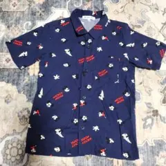 ☆中古・GLOBAL WORK ミッキーマウス 半袖シャツ XXL☆
