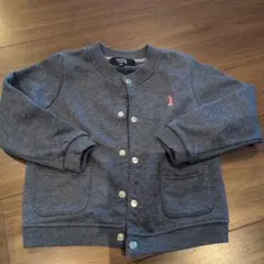 【美品】EAST BOY グレー カーディガン 100のサムネイル