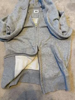 00s OLD UNIQLO double zip hoodie y2k