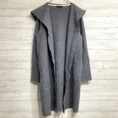 アイシービー iCB ニット コーディガン 【S】 フード ガウン キレイめ