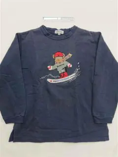 ♡バーバリーズ キッズ ベア刺繍 スウェット 150A ネイビー系 子供用