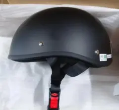ヨ*ー様 新品未使用 マットブラック 半帽 SG安全規格品 艶消し黒 アウトレッのサムネイル