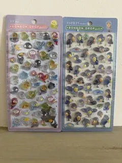 【正規品】BONBON DROP トリ　ハシビロコウ 2シートセットQ-LIA