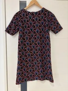 ZARA Trafaluc 星柄 半袖ミニワンピース S