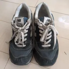 New Balance 574 ネイビー/グレー スニーカー