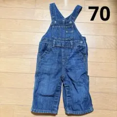 Baby GAP デニム オーバーオール 70