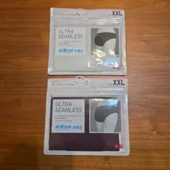 未開封　ユニクロ　エアリズム　ウルトラ シームレス ショーツ　2点