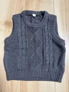 ベスト　ニット　80