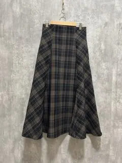 ROPE' PICNIC ロペピクニック チェックセミマーメイドスカート 36