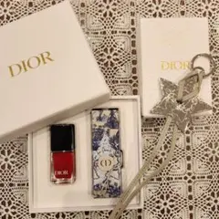 Diorネイルポリッシュ レッド ルージュディオール ノベルティギフト