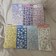 DAISO ぷくっとシール サンリオせっと