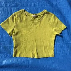GU ライムグリーン Tシャツ Sサイズ
