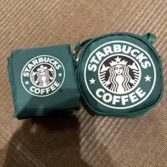 【希少・旧ロゴ品】スターバックス エコバッグ グリーン