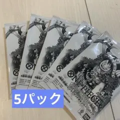 ワンピースカード世界最強の戦士 4周年プロモ 未開封5パックセット