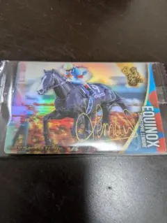 【新品】サラブレッドホースコレクション 第３Ｒ イクイノックス　金箔サイン入り