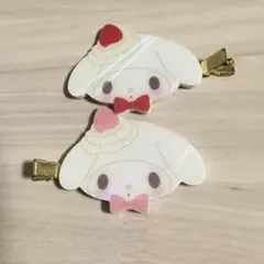 サンリオ　ショートケーキ　前髪クリップ　マイメロディ　マイメロ