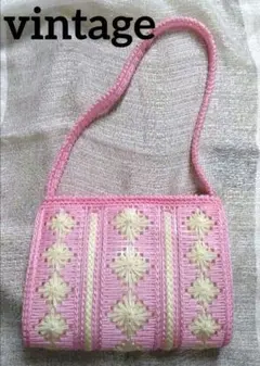 vintage ハマナカ アンダリヤ風 ハンドバッグのサムネイル