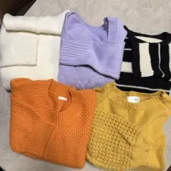 ニット5点まとめ売り