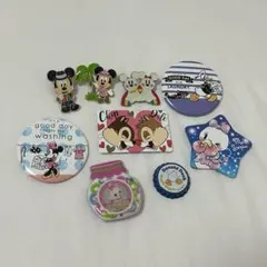 バッジ ディズニー 9点
