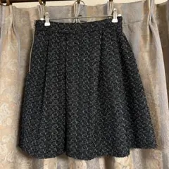 31 Sons de mode フレアスカート ツイード素材