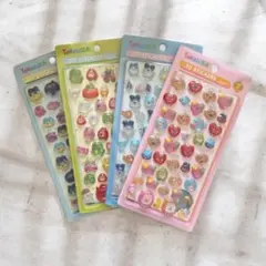 たまごっち 3Dステッカー 4パックセット