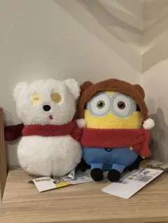 ミニオンプラチナムザッカショルダーバッグ “ボブ&ゆきだるまティム”　全２種