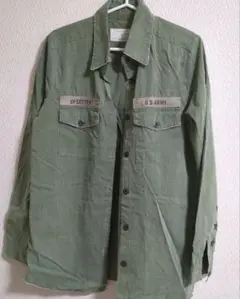 U.S. ARMY UPSETTER ミリタリーシャツ 長袖
