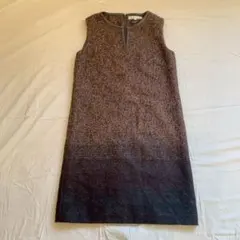 自由区　オンワード　グラデーション ジャンパースカート　ワンピース　32