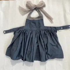 MARL MARL お食事エプロン　ネイビー