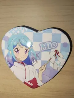 オールアイカツ ミュージアム ハート 缶バッジ 湊みお