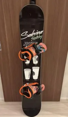 SABRINA スノーボード UNION ビンディング　セット SABRINA スノーボード UNION ビンディング セット - メルカリ
