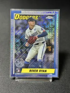 RIVER RYAN RC Dodgers topps chrome