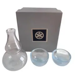 たち吉 ガラス冷酒セット 徳利 お猪口2個