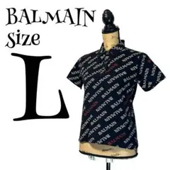【完売品】【L】BALMAIN♡バルマン 総柄 ポロシャツ レディース 2026年最新】BALMAIN レディース 半袖 ポロシャツの人気アイテム
