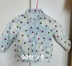 ミッキー柄 水色 アウター