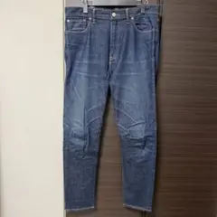 SANDINISTA ダメージデニムパンツ ストレッチスリムテーパード 34inのサムネイル