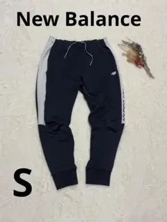 New Balance ネイビー スリムフィットボトムス
