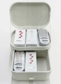 【新品未使用未開封】 ohora 収納ボックス コスメボックスのサムネイル