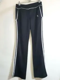 adidas スウェット パンツ サイドライン ブラック