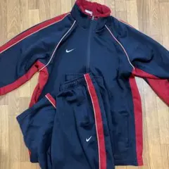 NIKE ジャージ セットアップ ネイビー レッド