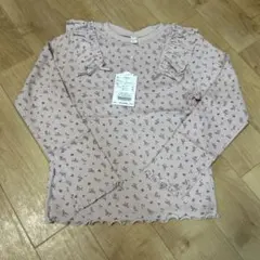 お取り引き中　アプレレクール　花柄　ロンT ピンク　フリル