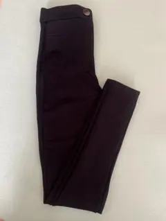 ZARAレディースパンツ, XS, ブラック ストレッチが効いていて体にフィット