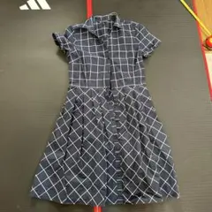 p*f様 Brooks Brothers チェック半袖ワンピース USA 4 ポ