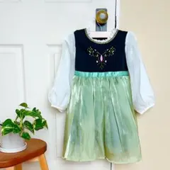 ★新品/未使用★アナ雪　アナ　ドレス　幼少期　110㎝ ディズニープリンセス