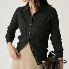 anuke Cotton Layered Cardigan - メルカリ