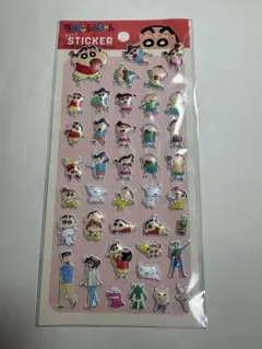 クレヨンしんちゃん　ぷっくりシール