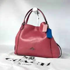 COACH コーチ トートバッグ 肩掛け オールレザー ターンロック