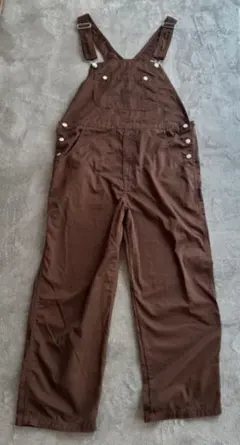 WEGO ブラウンオーバーオール Mサイズ