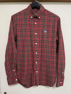 MAISON KITSUNE メゾンキツネ タータンチェックシャツ 38のサムネイル